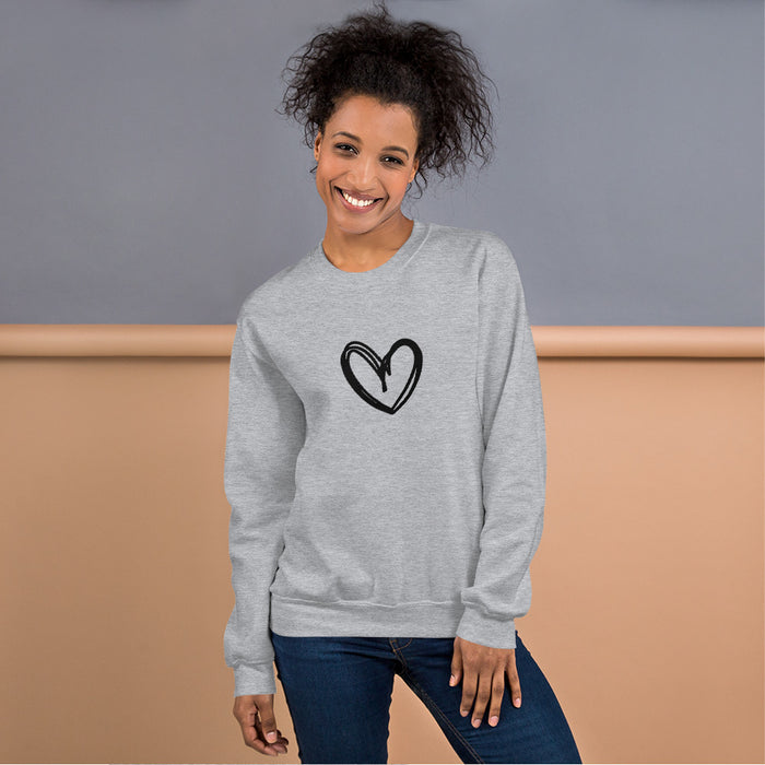 Heart Symbol Unisex Sweatshirt