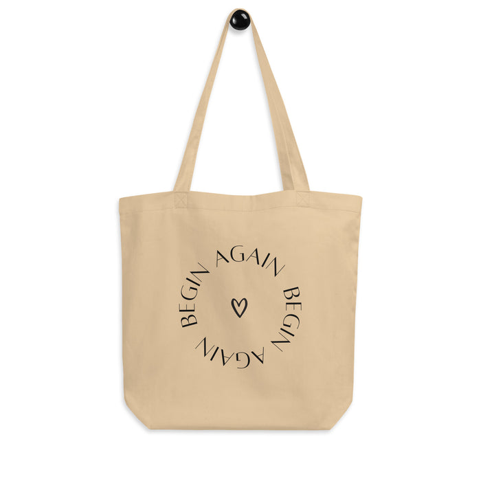 Begin Again Circle Eco Tote Bag