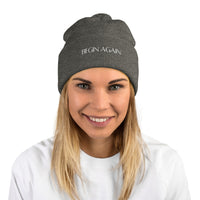 Begin Again Pom-Pom Beanie