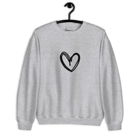 Heart Symbol Unisex Sweatshirt
