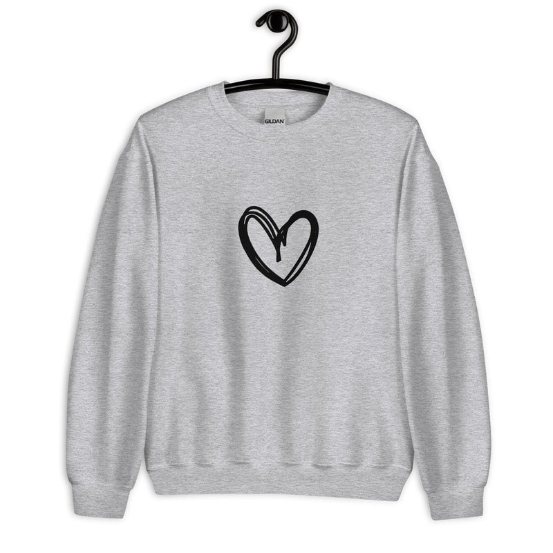 Heart Symbol Unisex Sweatshirt