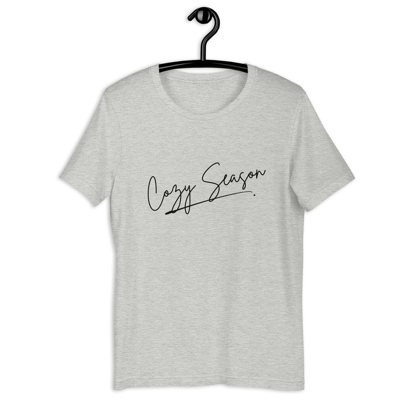 Cozy Season Unisex T-Shirt - Black Font