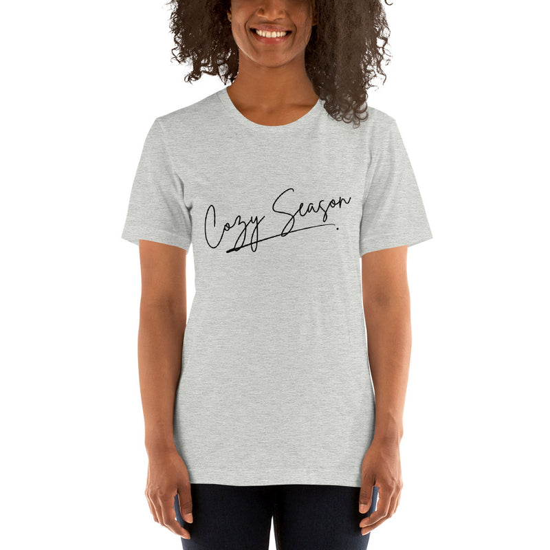 Cozy Season Unisex T-Shirt - Black Font