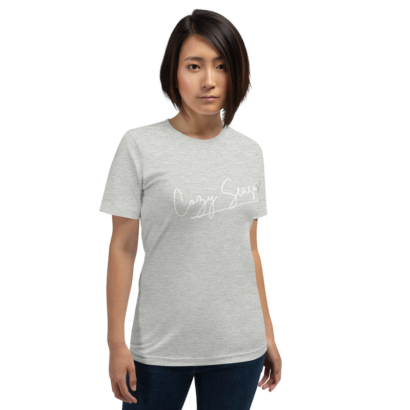 Cozy Season Unisex T-Shirt - White Font
